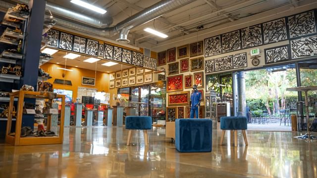 Club Auto Sport's museum interior, San Jose, CA.