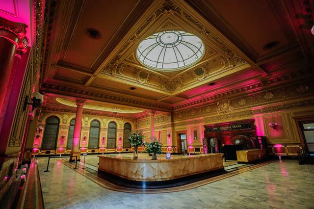 Interior bar at The Hibernia in San Francisco, CA.
