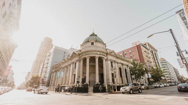 Street view of The Hibernia in San Francisco, CA.